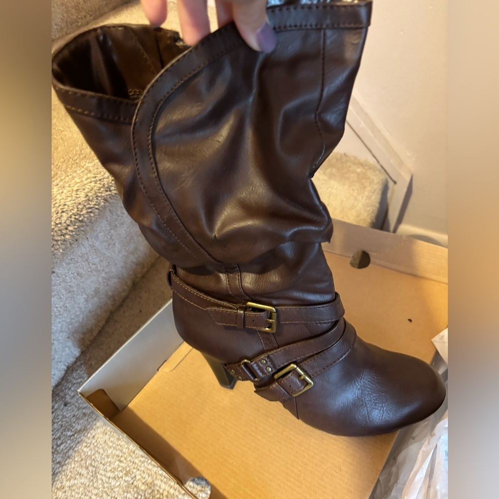 Dark Brown high boots
